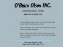 Website Snapshot of O'brien Olson, Inc.