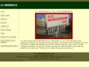 Website Snapshot of O C Monogram Co.