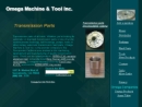 Website Snapshot of Omega Machine & Tool, Inc.