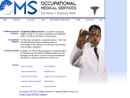 Website Snapshot of OCCUPATIONAL MEDICAL SERVICES INC