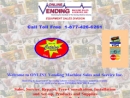 Website Snapshot of Online Vending Machine Sales & Service Inc.
