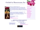 Website Snapshot of Hausermann's Orchids, Inc.
