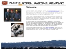 Website Snapshot of Pacific Steel Inc