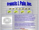 Website Snapshot of FRANCIS J PALO INC