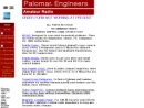 Website Snapshot of Palomar Engineers, Inc.