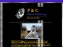 Website Snapshot of P & C Metal Polishing, Inc.