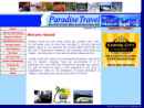 Website Snapshot of PARADISE TRAVEL, INC.