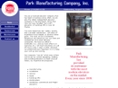 Website Snapshot of Park Mfg. Co., Inc.