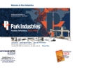 Website Snapshot of Park Industries, Inc.