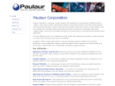 Website Snapshot of Paulaur Corp.