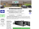 Website Snapshot of Professional Contract Sterilization, Inc.