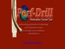 Website Snapshot of Perf-drill