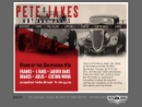 Website Snapshot of Pete & Jake's Hot Rod Parts