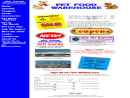 Website Snapshot of Pet Food Warehouse Ltd