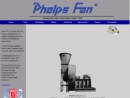 Website Snapshot of Phelps Fan Mfg. Co.