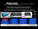 Website Snapshot of Philtec Inc.