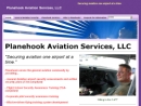 Website Snapshot of PLANEHOOK AVIATION SERVICES LLC