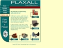 Website Snapshot of Plaxall
