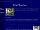Website Snapshot of Poly Films, Inc.