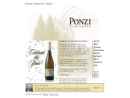 Website Snapshot of Ponzi Vineyards