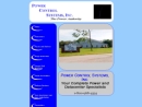 Website Snapshot of Power Control Systems, Inc.