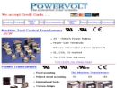 Website Snapshot of PowerVolt, Inc.