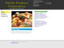Website Snapshot of PACIFIC PRODUCE CORPORATION