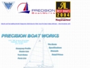Website Snapshot of Precision Boat Works, Inc.