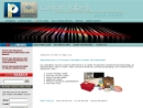 Website Snapshot of Print-O-Tape, Inc.
