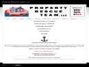 Website Snapshot of PROPERTY RESCUE TEAM LLC