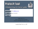 Website Snapshot of Protech Tool