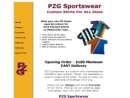 Website Snapshot of Pzg Corp