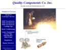Website Snapshot of Quality Components Co. Inc