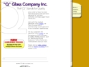 Website Snapshot of Q Glass Co., Inc.