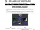 Website Snapshot of Reliable Cash Register, Inc.