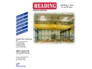 Website Snapshot of Reading Crane & Engineering Co., Div. Of Pollock Research & Design Inc.