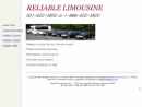 Website Snapshot of RELIABLE LIMOUSINE AND BUS SERVICE, LLC