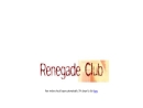 Website Snapshot of Renegade Club Inc