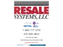 Website Snapshot of RESALE SYSTEMS LLC
