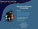 Website Snapshot of RESOURCES FOR LEARNING, LLC