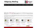 Website Snapshot of Ridgway Mailing Co., Inc.