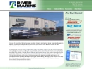 Website Snapshot of RIVER MARINE SALES & SERVICE INC.