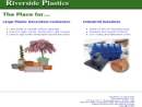 Website Snapshot of RIVERSIDE PLASTICS, INC