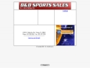 Website Snapshot of B & B Sports Sales, Inc.