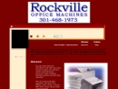 Website Snapshot of ROCKVILLE OFFICE MACHINES, INC.
