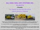 Website Snapshot of ROLL-OFFS USA INC
