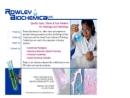 Website Snapshot of ROWLEY BIO CHEMICAL INSTITUTE INC