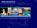 Website Snapshot of WILLIAM N ROWLEY INTERNATIONAL