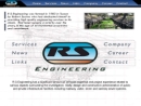 Website Snapshot of R S ENGINEERING