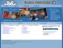 Website Snapshot of RUSH SERVICES